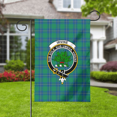 Irvine Ancient Tartan Crest Garden Flag