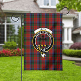 Leith Tartan Crest Garden Flag