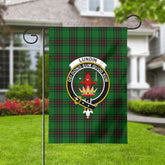 Lundin Tartan Crest Garden Flag