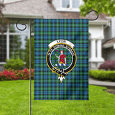Lyon Tartan Crest Garden Flag