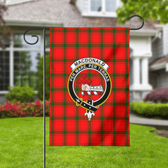 MacDonald of Sleat Tartan Crest Garden Flag