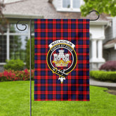 MacLachlan Modern Tartan Crest Garden Flag