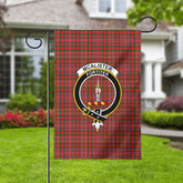 McAlister Modern Tartan Crest Garden Flag