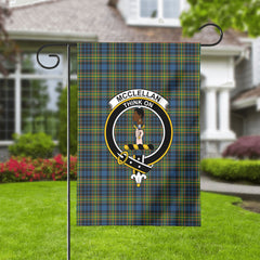 McClellan Ancient Tartan Crest Garden Flag