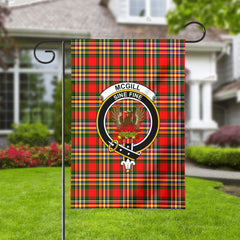 McGill Modern Tartan Crest Garden Flag