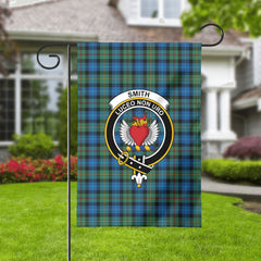 Smith Ancient Tartan Crest Garden Flag