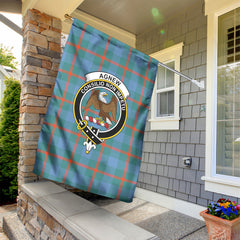 Agnew Ancient Tartan Crest Garden Flag