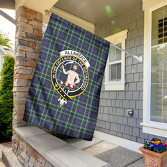 Allardice Tartan Crest Garden Flag