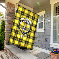 Barclay Dress Modern Tartan Crest Garden Flag