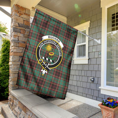 Buchan Ancient Tartan Crest Garden Flag