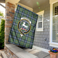 Cochrane Ancient Tartan Crest Garden Flag