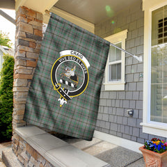 Craig Tartan Crest Garden Flag