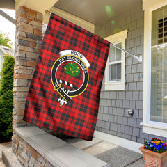Hogg Tartan Crest Garden Flag
