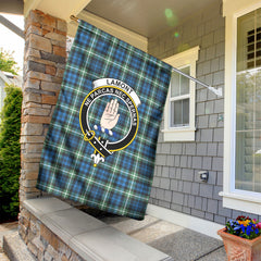 Lamont Ancient Tartan Crest Garden Flag