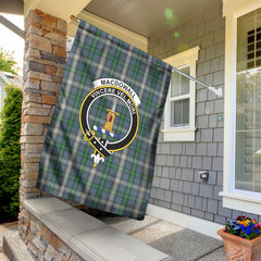 MacDowall Tartan Crest Garden Flag