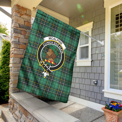McAlpine Ancient Tartan Crest Garden Flag