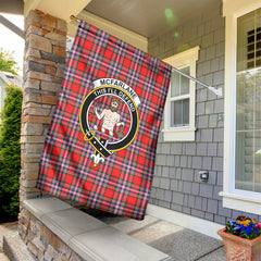 McFarlane Modern Tartan Crest Garden Flag