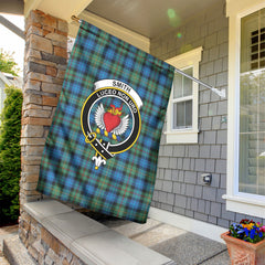 Smith Ancient Tartan Crest Garden Flag