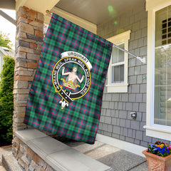 Urquhart Broad Red Ancient Tartan Crest Garden Flag