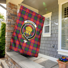 Wauchope (or Waugh) Tartan Crest Garden Flag