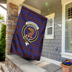 Wedderburn Tartan Crest Garden Flag