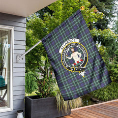 Allardice Tartan Crest Garden Flag