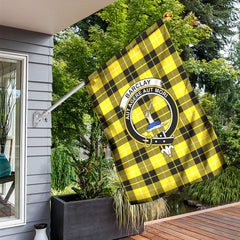 Barclay Dress Modern Tartan Crest Garden Flag