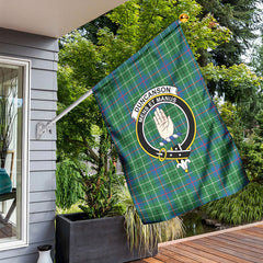 Duncanson Tartan Crest Garden Flag