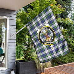 Gordon Dress Modern Tartan Crest Garden Flag