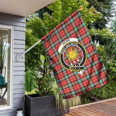 Kerr Ancient Tartan Crest Garden Flag