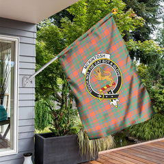 McKintosh Ancient Tartan Crest Garden Flag