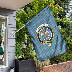 Ralston Tartan Crest Garden Flag