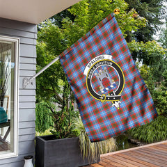 Spalding Tartan Crest Garden Flag