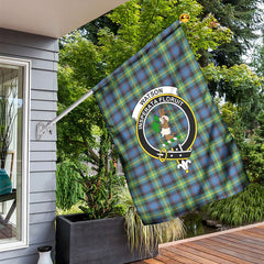 Watson Ancient Tartan Crest Garden Flag