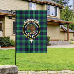 Abercrombie Tartan Crest Garden Flag