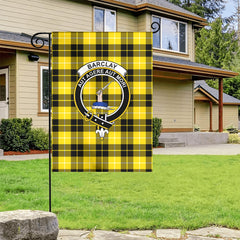 Barclay Dress Modern Tartan Crest Garden Flag