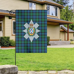Black Watch Ancient Tartan Crest Garden Flag