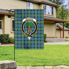 McEwan Ancient Tartan Crest Garden Flag