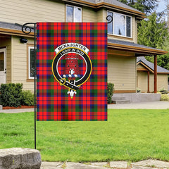 McNaughten Tartan Crest Garden Flag