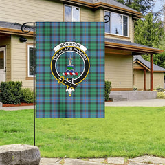 Morrison Ancient Tartan Crest Garden Flag