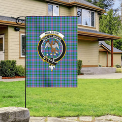Ralston Tartan Crest Garden Flag