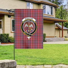 Straiton Tartan Crest Garden Flag