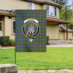 Strang (or Strange) Tartan Crest Garden Flag