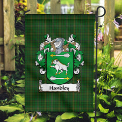 Handley Tartan Crest Garden Flag
