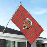 Binning (of Wallifoord) Tartan Crest House Flag
