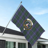 Cooper Tartan Crest House Flag