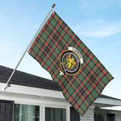 Cumming Hunting Ancient Tartan Crest House Flag