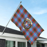 Dalmahoy Tartan Crest House Flag