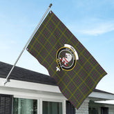 Hall Tartan Crest House Flag