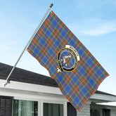 MacBeth Ancient Tartan Crest House Flag
